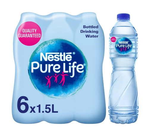 Aquafina Still Drinking Water Bottle 6 x 1.5 Litres